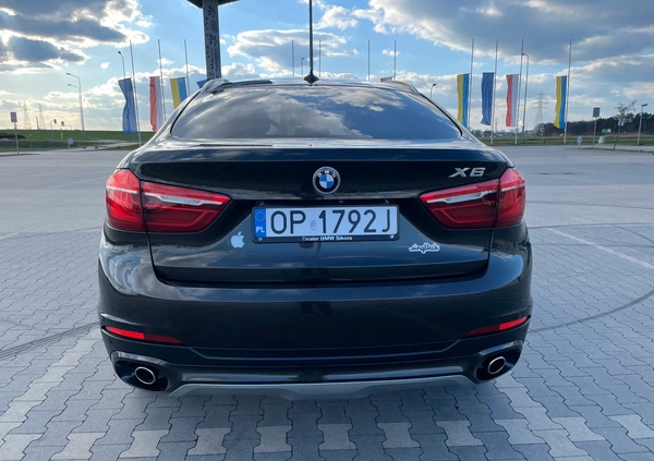 BMW X6 cena 121990 przebieg: 186500, rok produkcji 2014 z Opole małe 379